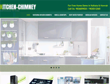 Tablet Screenshot of kitchen-chimney.com